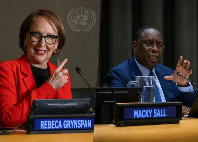ONU : MACKY SALL DISTANCE PAR REBECA GRYNSPAN DANS LA SUCCESSION D'ANTONIO GUTERRES